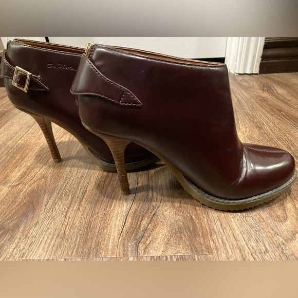 Dr Martens Zita Nevena Oxblood Stiletto Ankle Boot - Picture 15 of 16